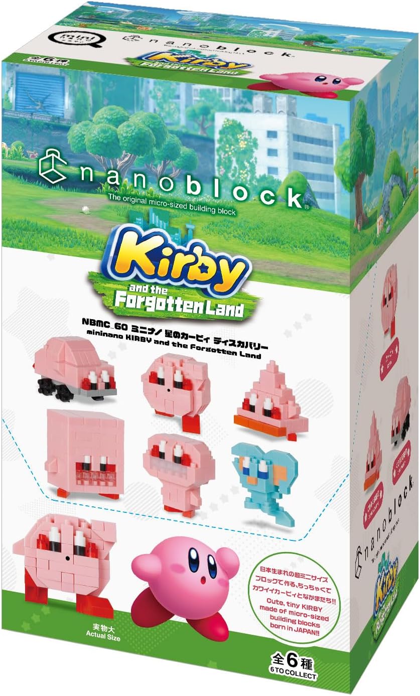 Nanoblock - Kirby - Kirby and The Forgotten Land (Blind Box Complete Set)