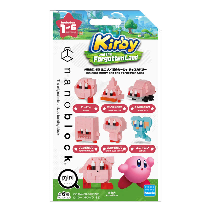 Nanoblock - Kirby - Kirby and The Forgotten Land (Blind Box Complete Set)